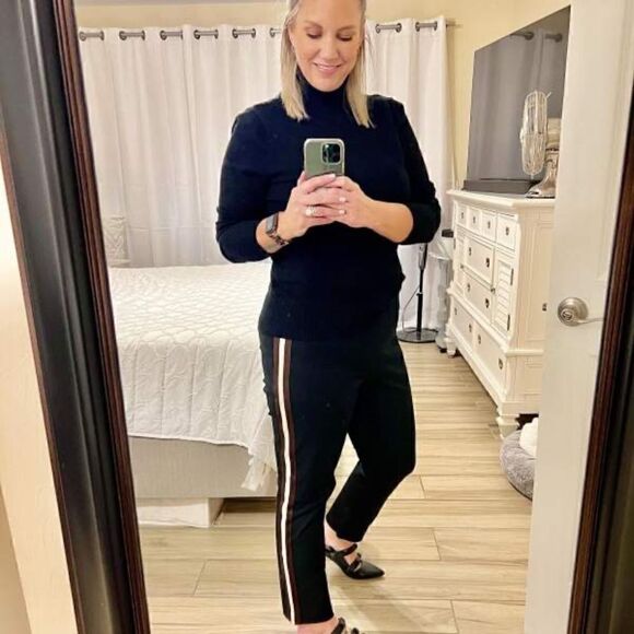 - Women's High-Rise Slim Fit Bi-Stretch Ankle Pants - A New Day™ - Picture 2 of 12
